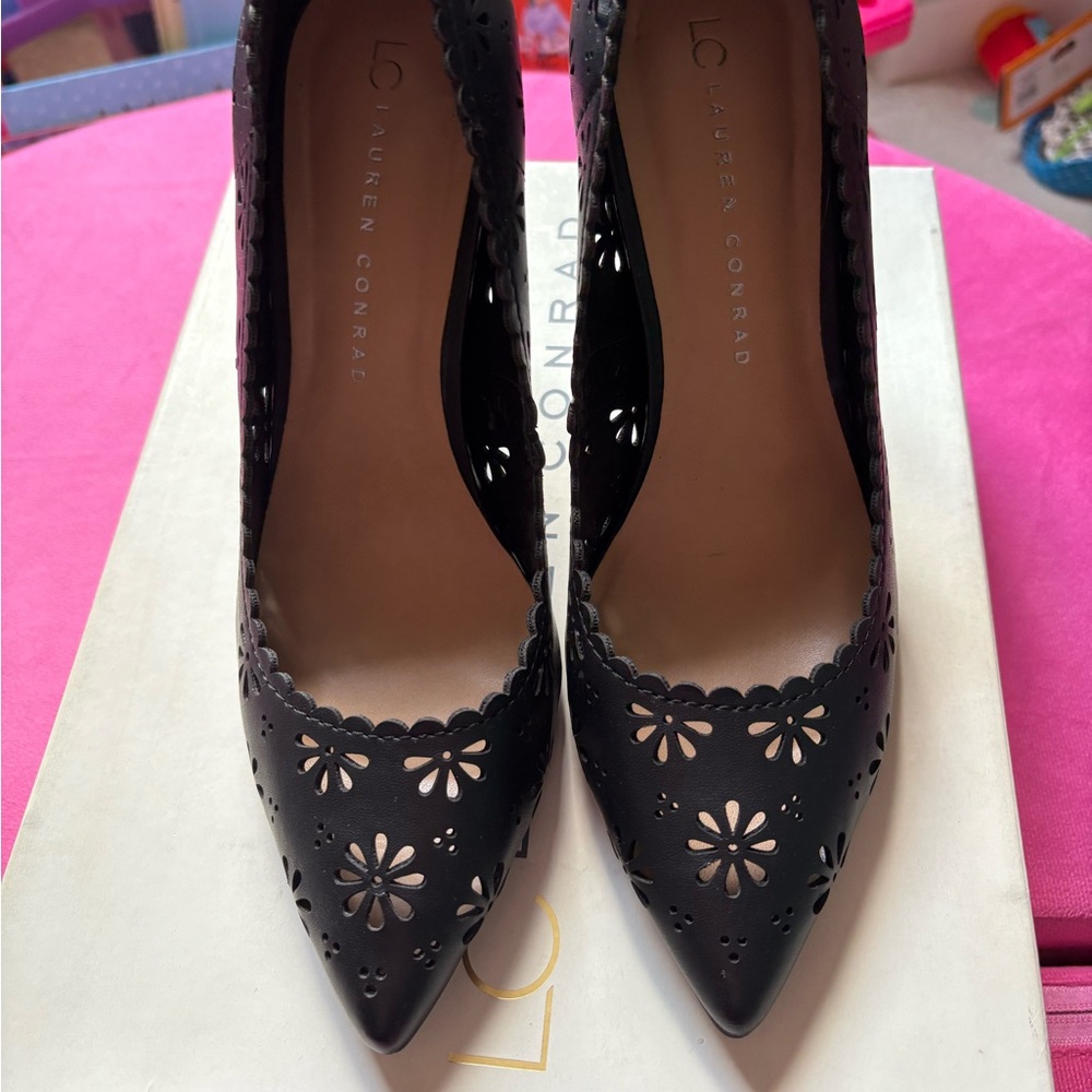 Lauren Conrad Black Heels